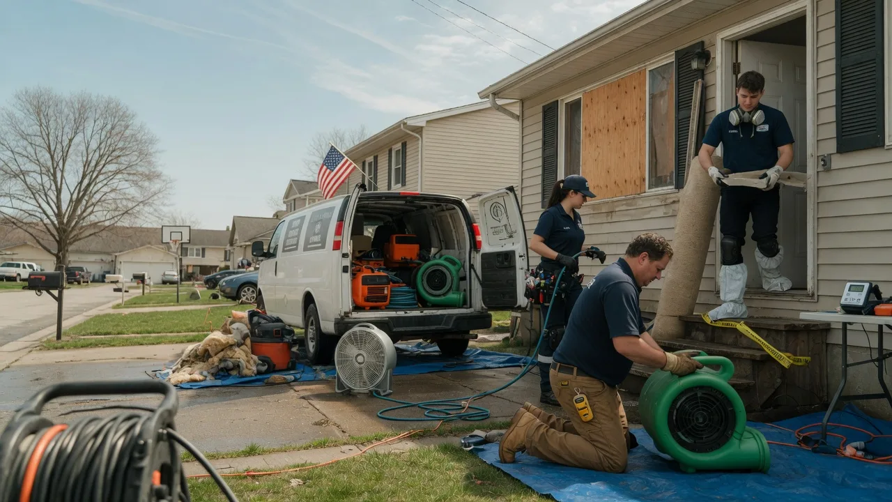 Water Damage Restoration in Union, NE near me